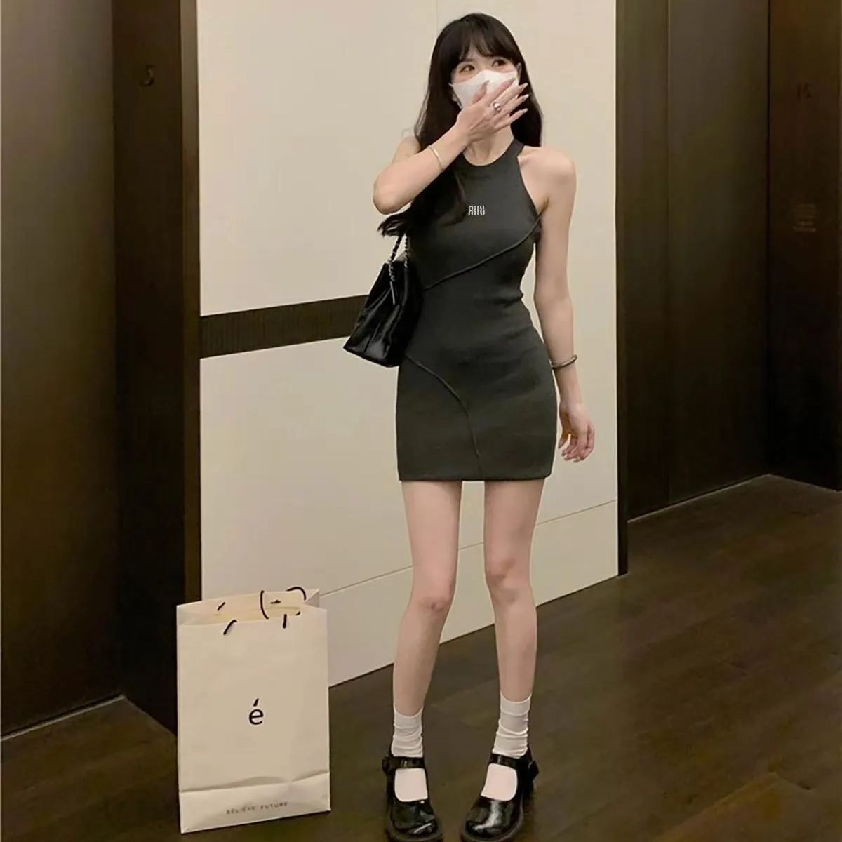 miumiu ベストドレス レディース