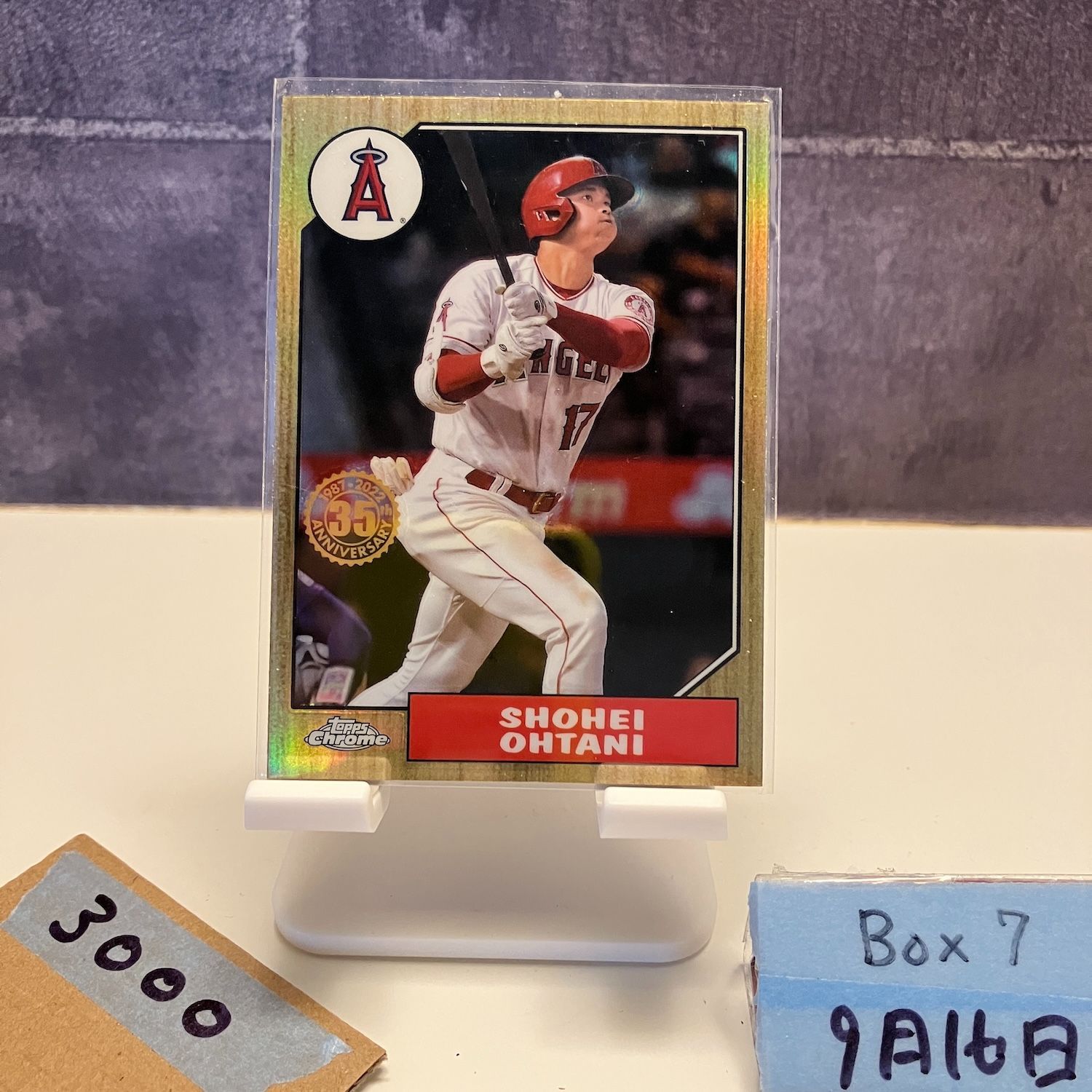 2022 topps chrome 大谷翔平直筆サインカード35周年50シリ Yahoo!オークション - 2022 Topps Chrome 大谷翔平 直筆 サイン