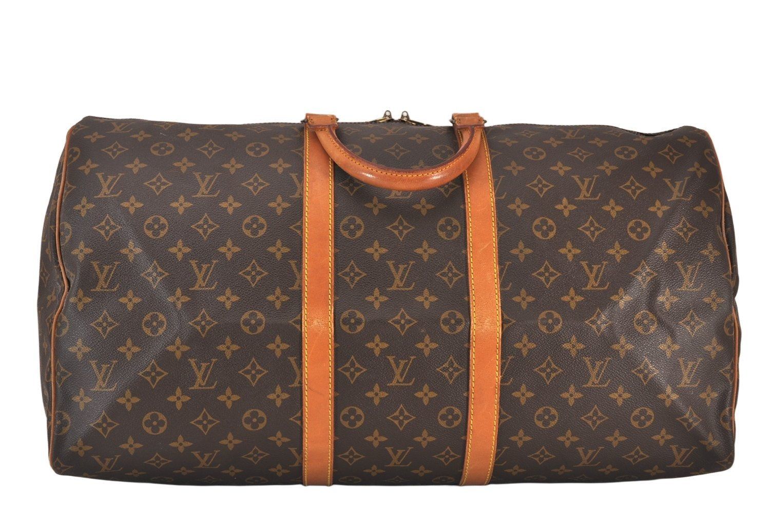 LOUIS VUITTON ルイヴィトン モノグラム キーポル 55 トラベル