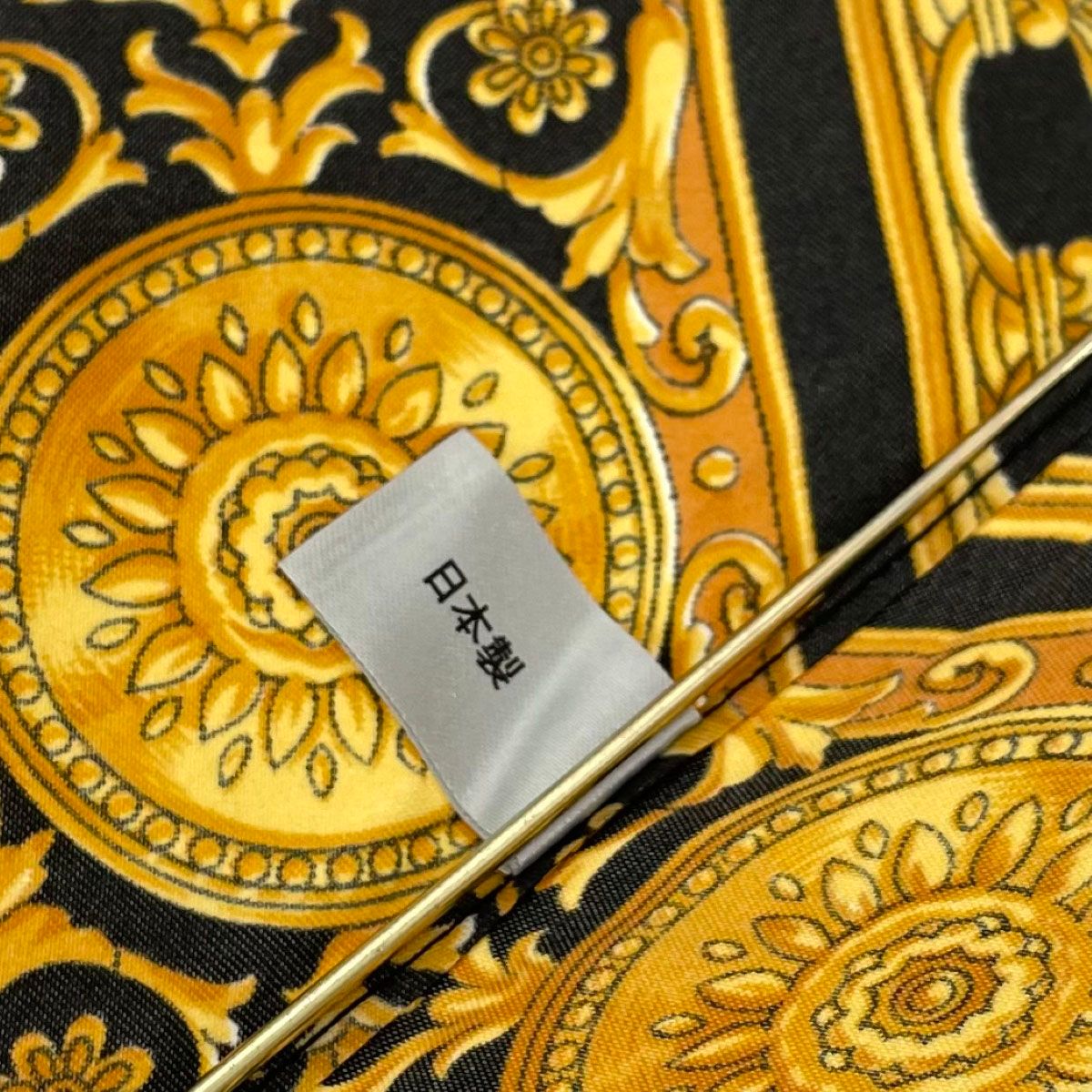 Gianni Versace ジャンニヴェルサーチ 折り畳み傘 ブラック