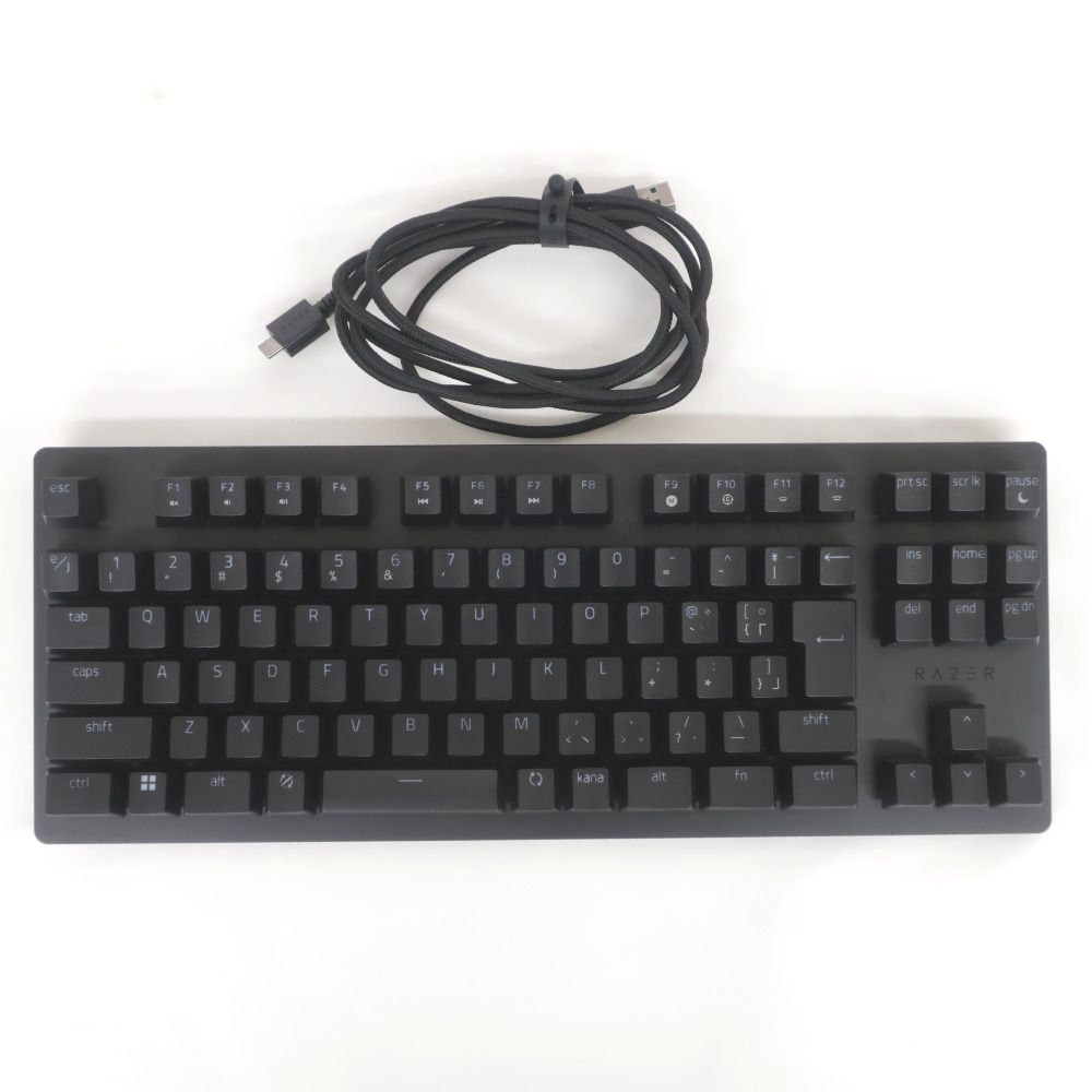 Razer レイザー ゲーミングキーボード Huntsman V2 Tenkeyless JP Linear Optical Switch 日本語 JP配列 Black