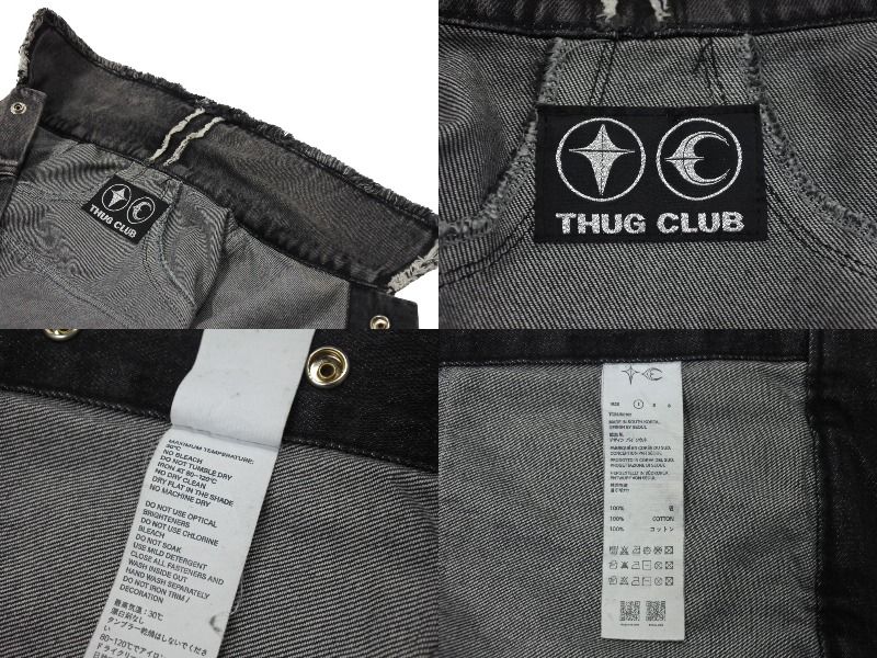 THUGCLUB サグクラブ Tribal Denim Jacket トライバルデニムジャケット 