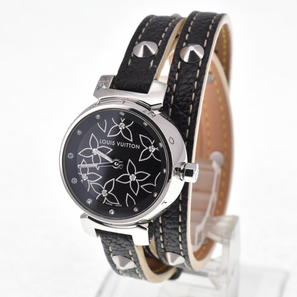 ルイ・ヴィトン LOUIS VUITTON Q121G タンブール ダイヤモンド