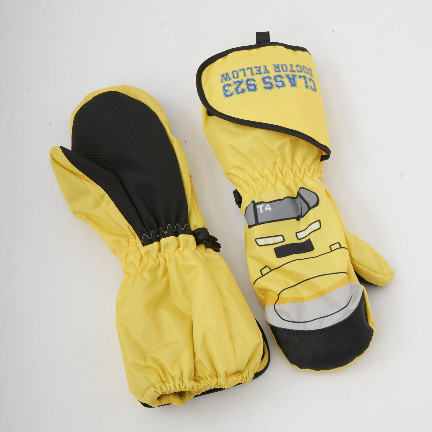 JR新幹線 イエロー(ドクターイエロー) 手袋 子供用 キッズ