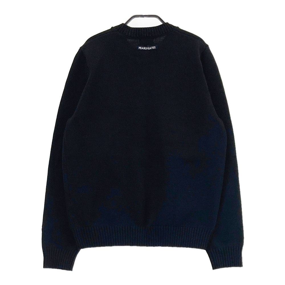 サイズ：2 PEARLY GATES パーリーゲイツ  ニットセーター ラビット ブラック系 [240101434201] ゴルフウェア レディース ストスト サイズ：2 PEARLY GATES パーリーゲイツ ニットセーター