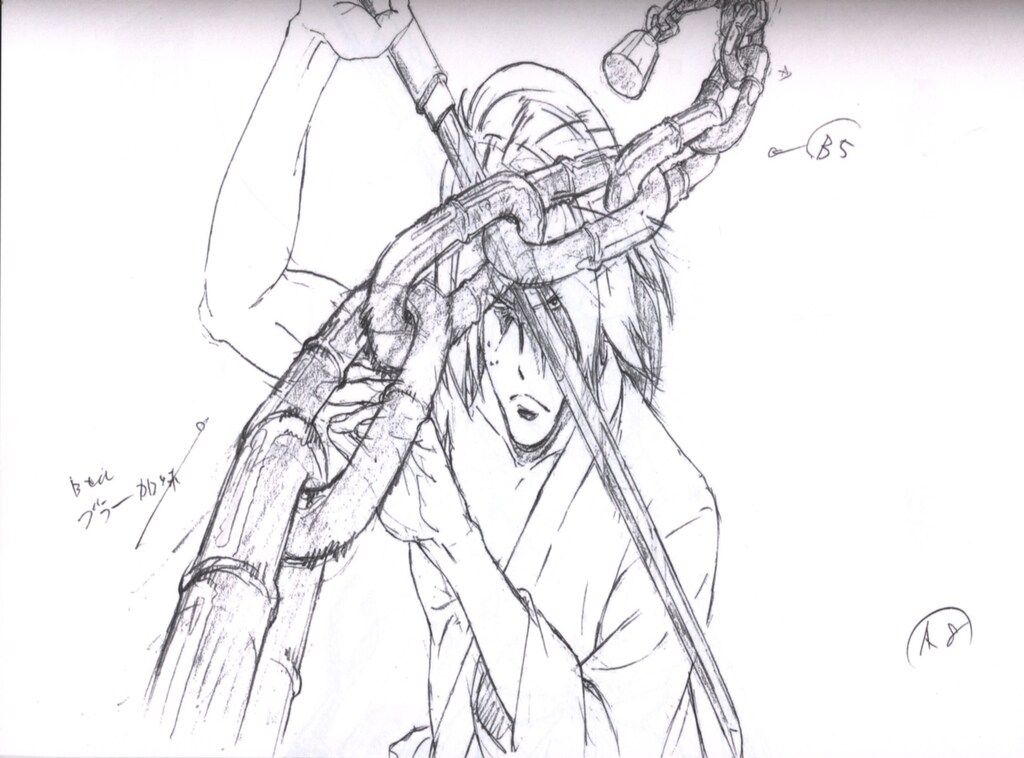 テレコム 原画集 vol.3 滝口禎一 血煙の石川五ェ門 雨の棚田