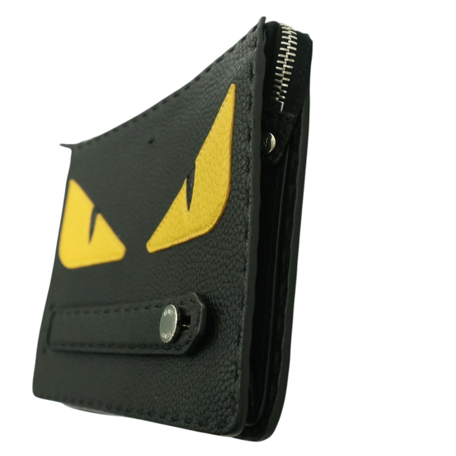 FENDI フェンディ ブラックモンスタークラッチバッグ FENDI フェンディ