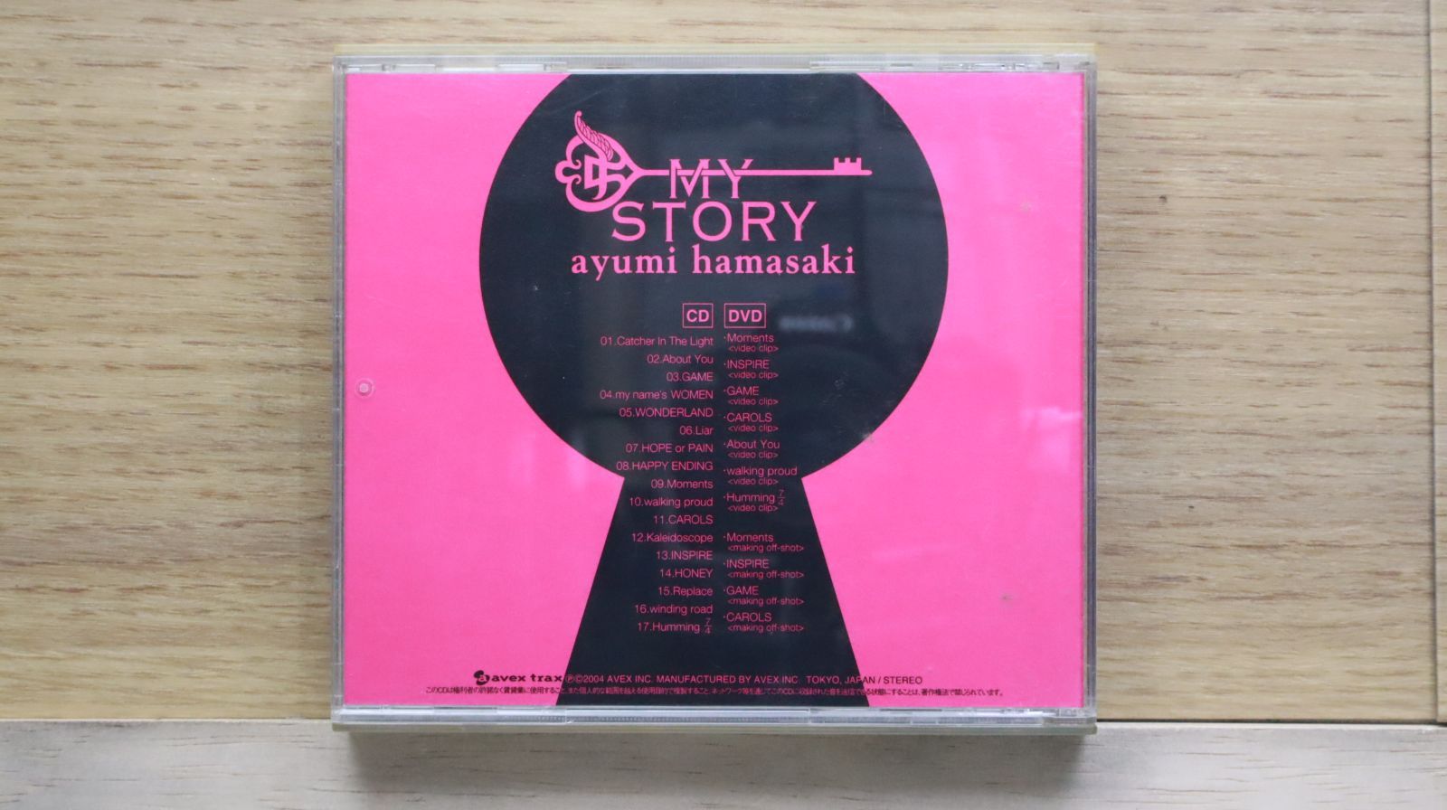 国内盤CD☆浜崎あゆみ/Ayumi Hamasaki □ MY STORY (DVD付
