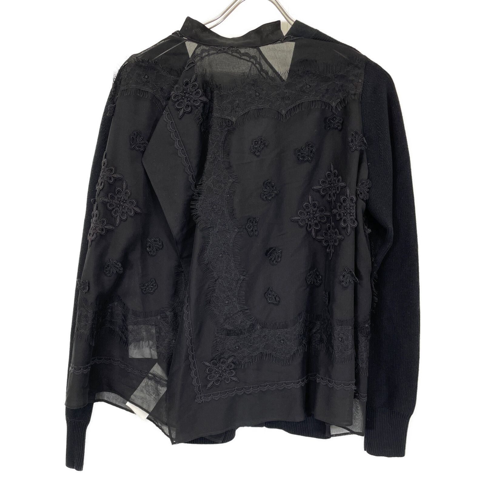 sacai Vネック ドッキング ニット レース sacai Vネック ドッキング ニット レース 楽天市場】Sacai