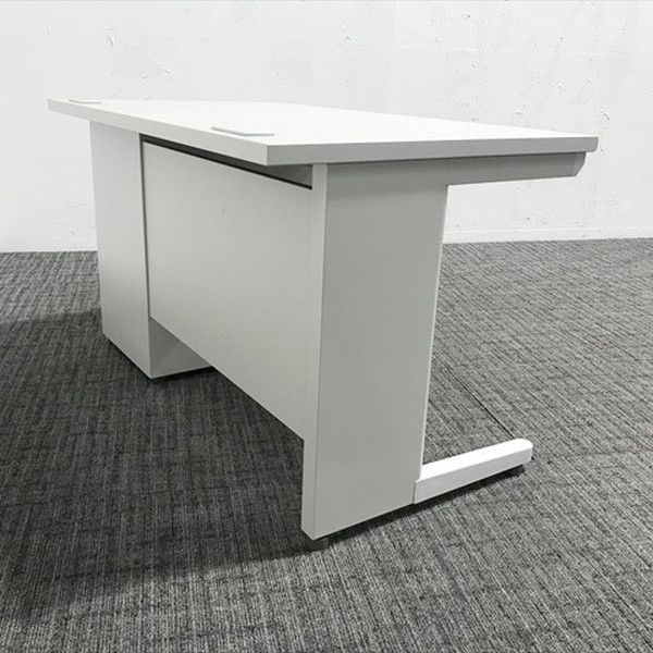 片袖デスク スチールデスク オフィスデスク ニューグレー