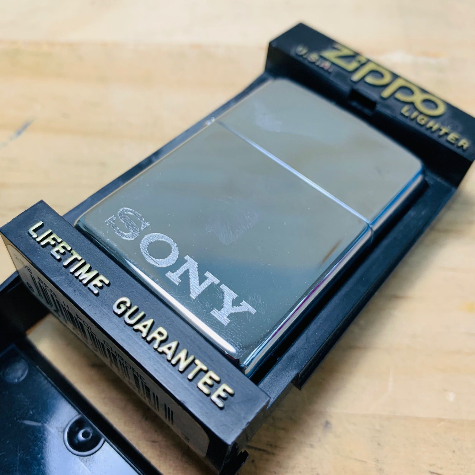 ZIPPOライター SONYレア物（L31749 ZIPPO ジッポー SONY ソニー