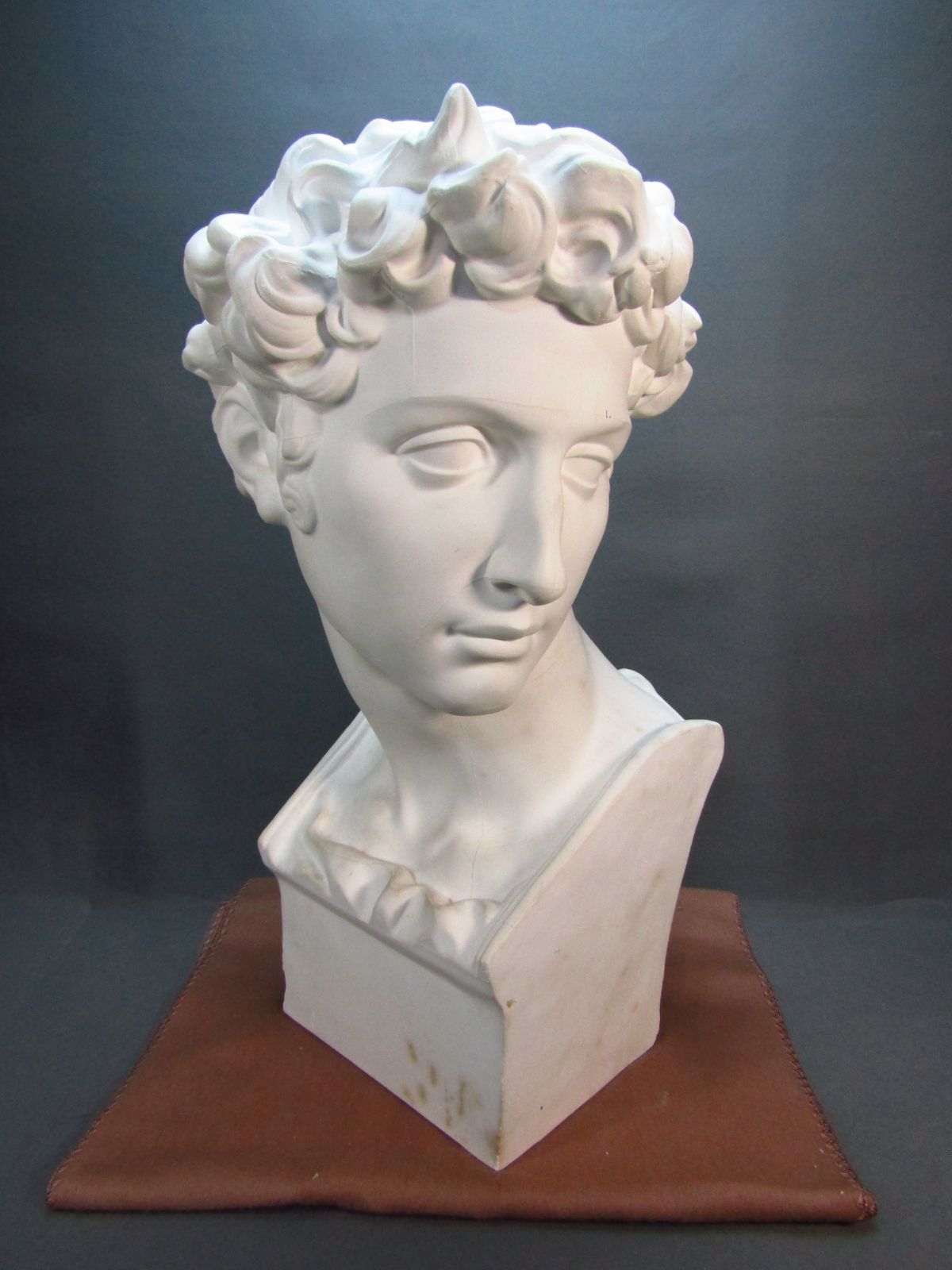 デッサン用 石膏像 ジュリアーノ・メジチ胸像 高さ61cm - メルカリ