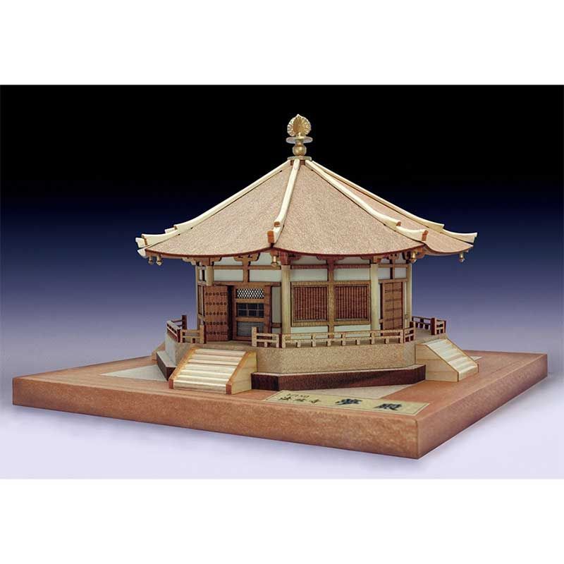 ウッディジョー 木製模型 1|150 法隆寺 夢殿