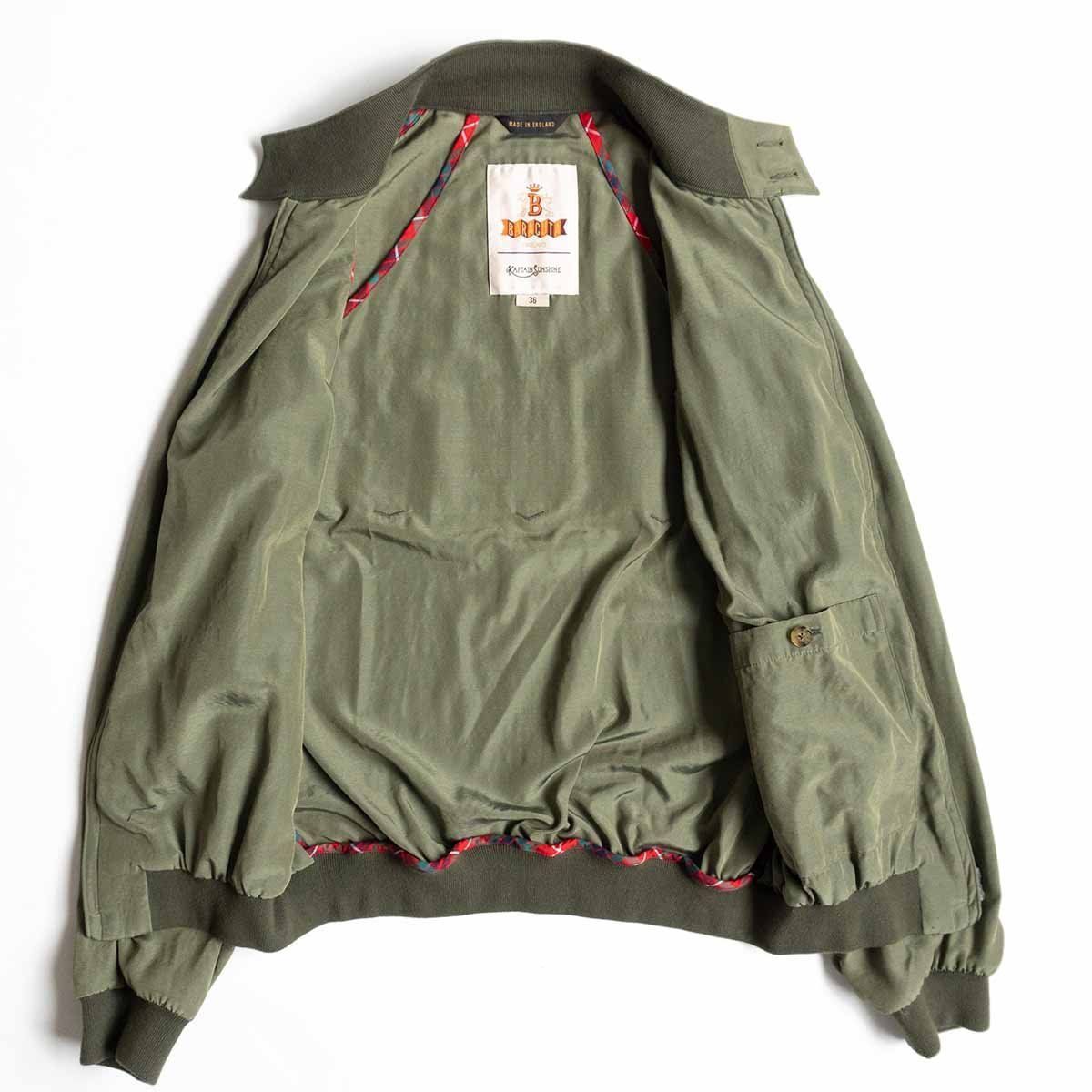 Baracuta バラクータ G9 ハリントンジャケット 36カラーグリーン