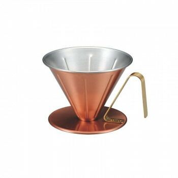 銅のコーヒードリッパーリブ 大 4239