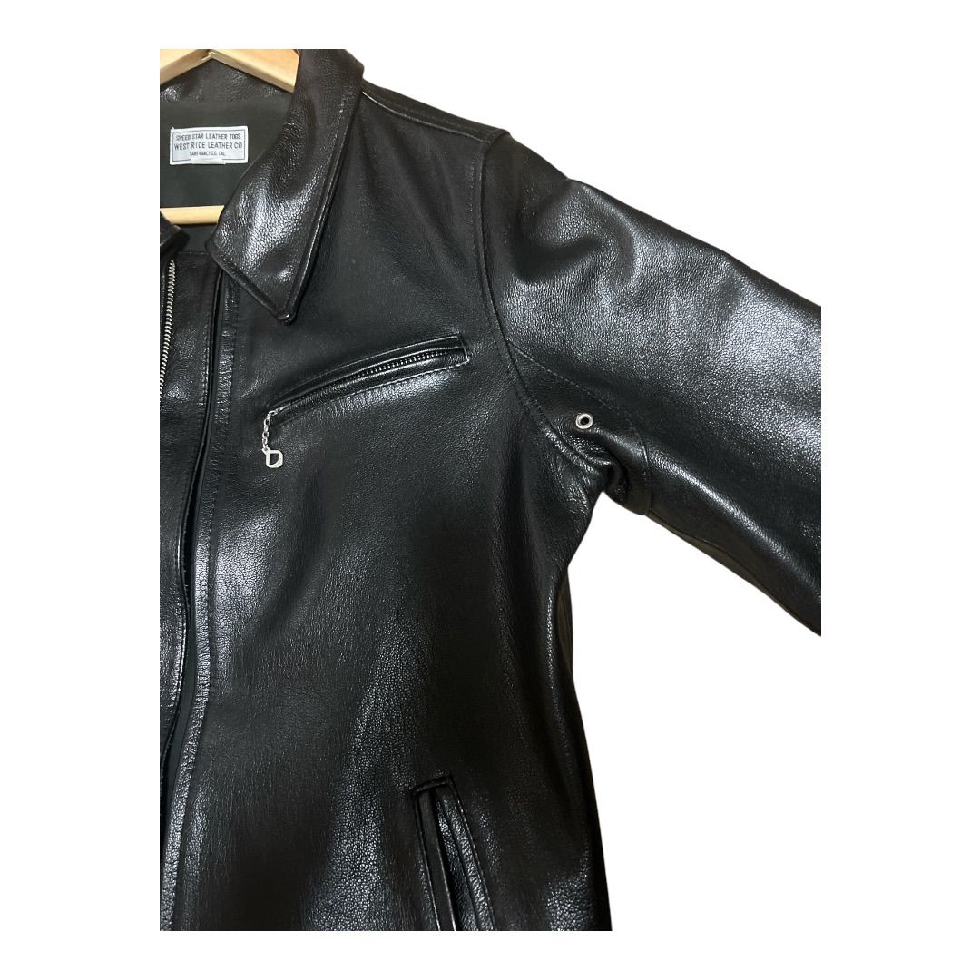 WEST RIDE スネーク革ハンチング　蛇革　ウエストライド WESTRIDE/ウエストライド】HORSEHIDE CASKET - STER MOTOR CYCLE