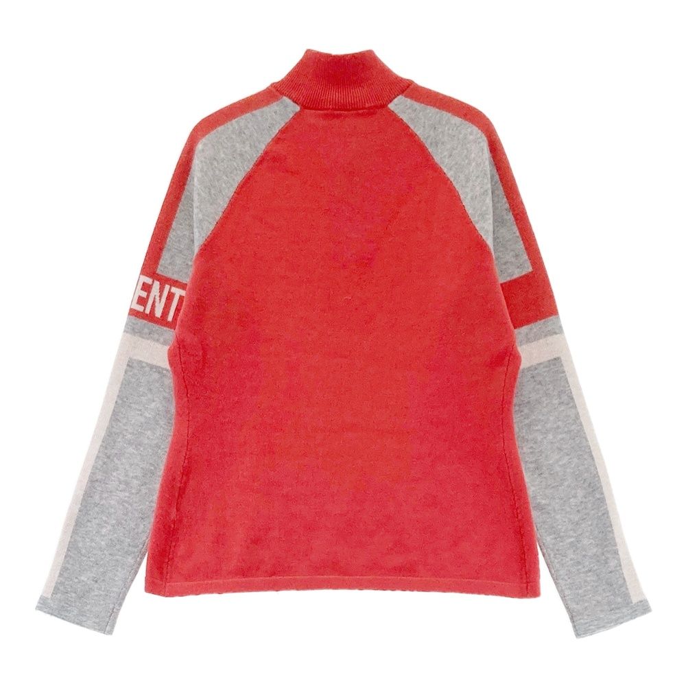 サイズ：M DESCENTE GOLF デサントゴルフ ハーフジップ ニットセーター