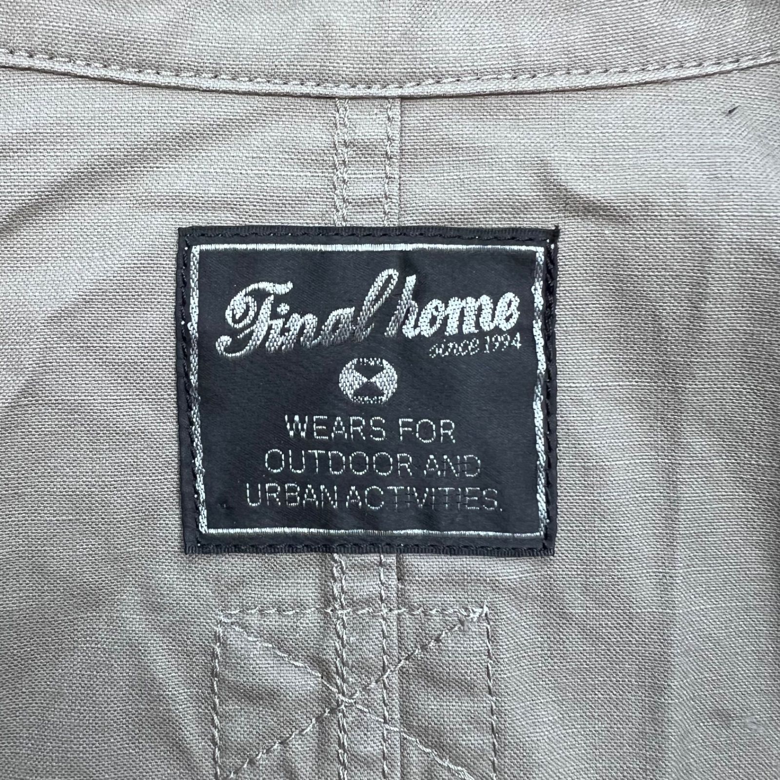 final home 00s special short survival jacket ファイナル