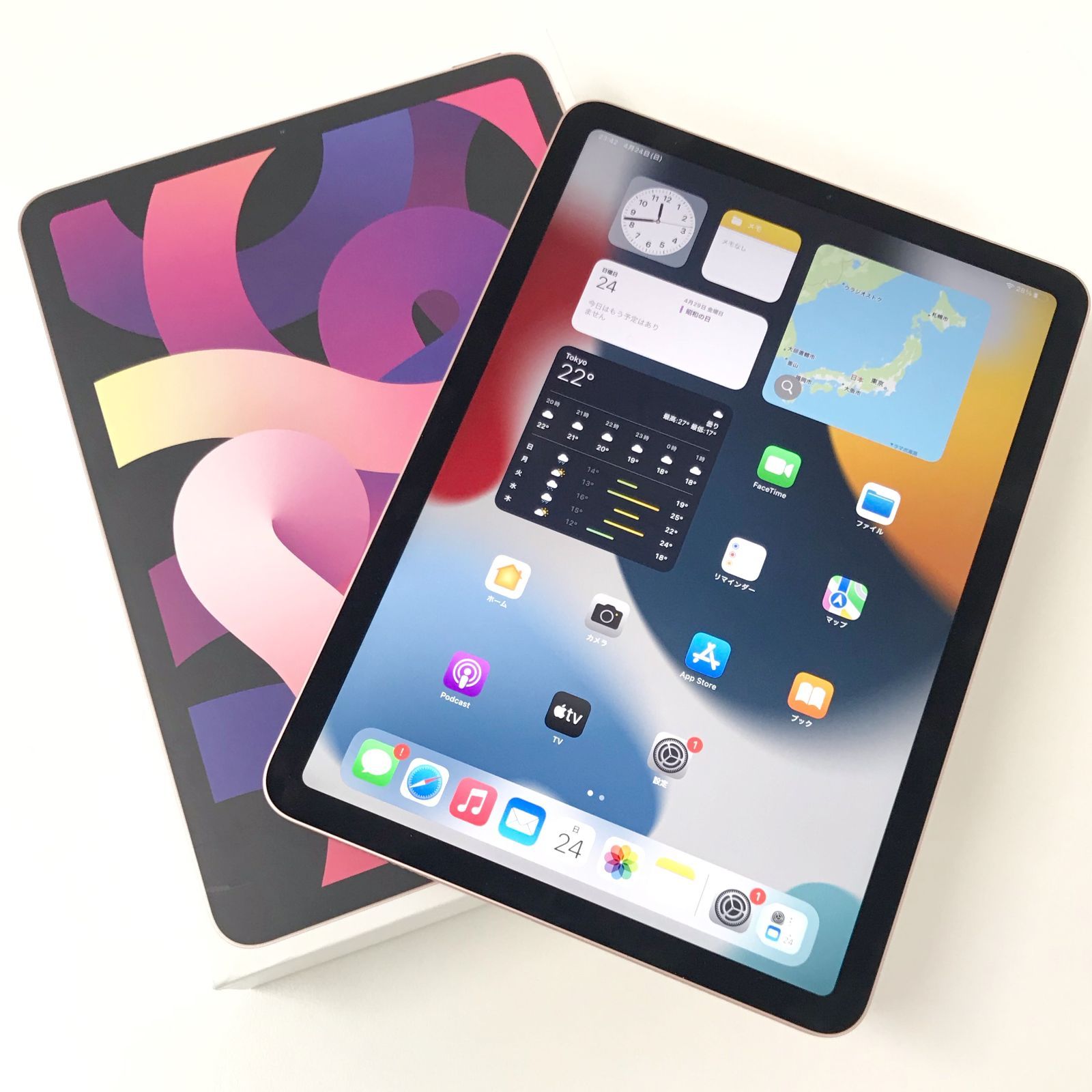 θ iPad Air（第4世代/2020）Wi-Fi 256GB ローズゴールド - メルカリShops