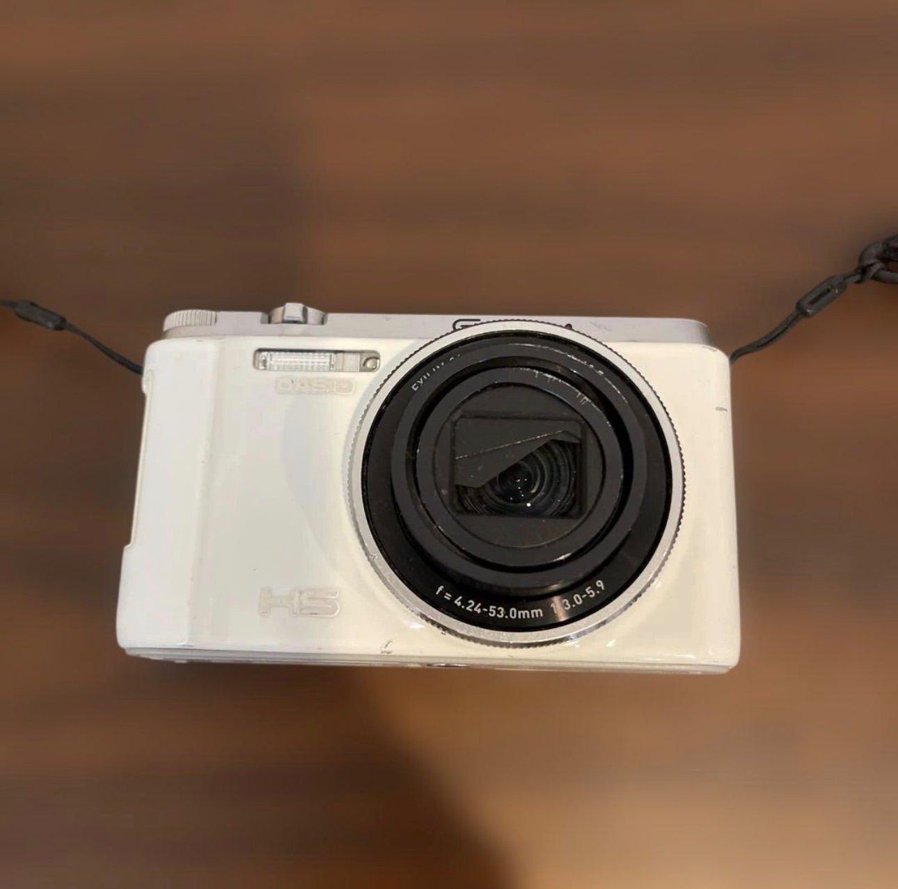 4217 CASIO EXILIM ZR1000 ホワイト デジカメ - メルカリ
