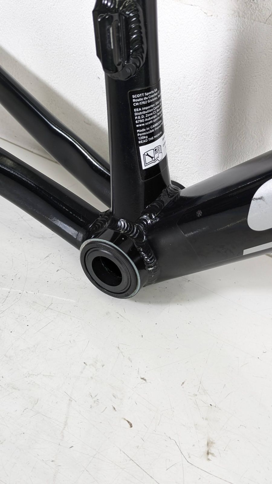 サマーセール！ Scott Speedster Sサイズ リムブレーキ 機械式 アルミ フレームセット FR250919A のように