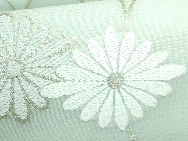 平和屋本店■極上　夏物　織文意匠鈴木　六通柄袋帯　唐織　水衣錦　花唐草　金銀糸　逸品　DZAA5859kh5 平和屋本店□極上 夏物 織文意匠鈴木 六通柄袋帯 唐織 水衣錦 花唐草