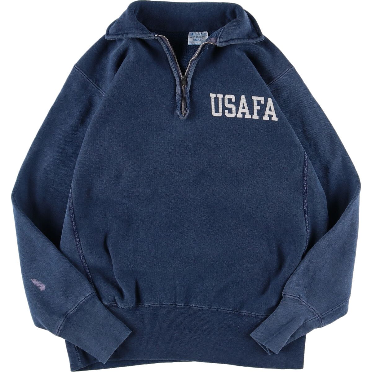 古着 70年代 チャンピオン Champion リバースウィーブ 単色タグ 青単 