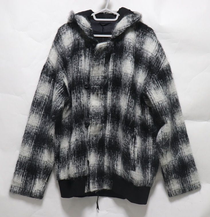 KMRiiケムリ新品モヘア混フード付きブルゾンL2 - メルカリ