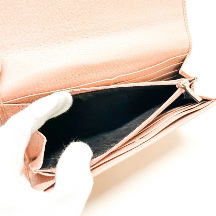 グッチ GUCCI GGマーモント コンチネンタルウォレット レザー 長財布