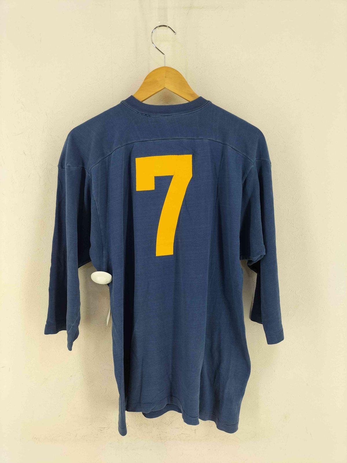 希少 XL 70s チャンピオン バータグ 七分袖 フットボール Tシャツ XL