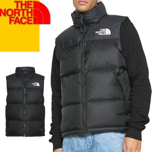 ノースフェイス THE NORTH FACE ヌプシベスト 中綿 メンズ 2023年秋冬新作 アウター 冬 アウトドア 軽量 防寒 ブランド 大きいサイズ 黒 ブラック NUPTSE VEST ON BALL NV3NP55A