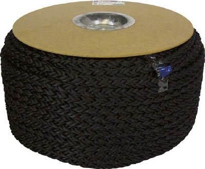 2営業日で発送 ユタカメイク ユタカ ポリエステルクロス係留ドラム巻 12φ×100m 黒 code 7541198