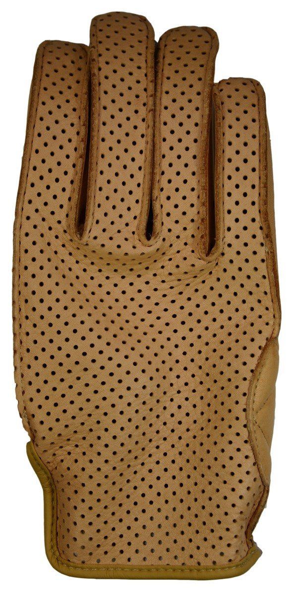 在庫処分 サマーメッシュグローブ STM レザーグローブ タン バイク L ジェーアールピー JRP