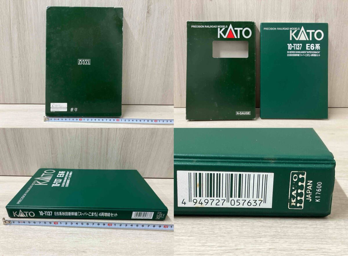 Nゲージ KATO 10-1137 E6系秋田新幹線 スｰパｰこまち 4両増結セット