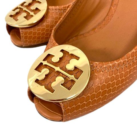 トリーバーチ TORY BURCH パンプス ウェッジソール オープントゥ