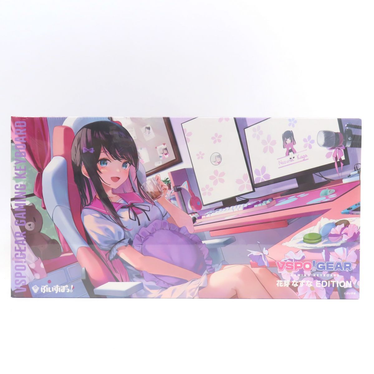 未開封】VSPO! GEAR ぶいすぽっ！ ゲーミングキーボード 花芽なずな