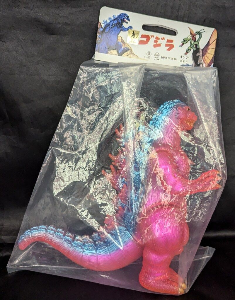 マルサン 世紀の大怪獣 ゴジラ1989 ビオゴジ 350 ピンク マルサン 世紀の大怪獣 ゴジラ1989 ビオゴジ 350 クリアピンク