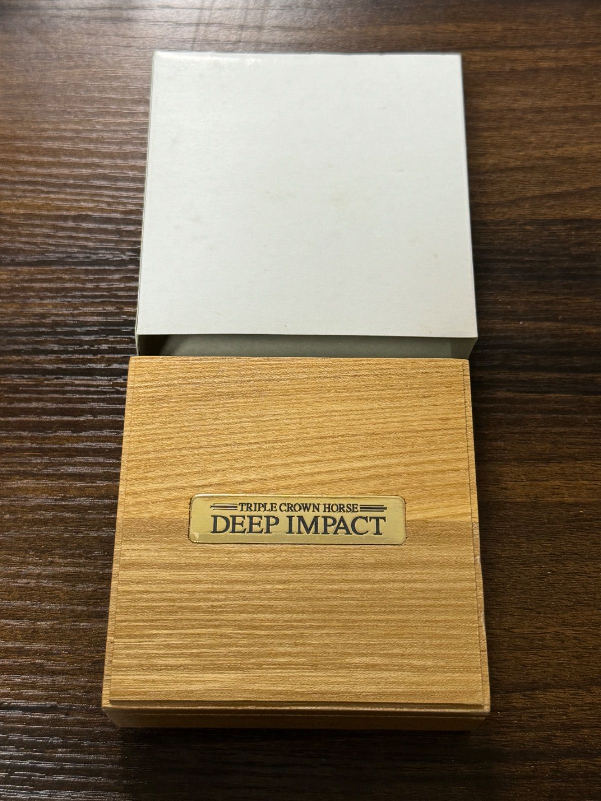 zippo TRIPLE CROWN HORSE ディープインパクト 2005年製 競馬 両面