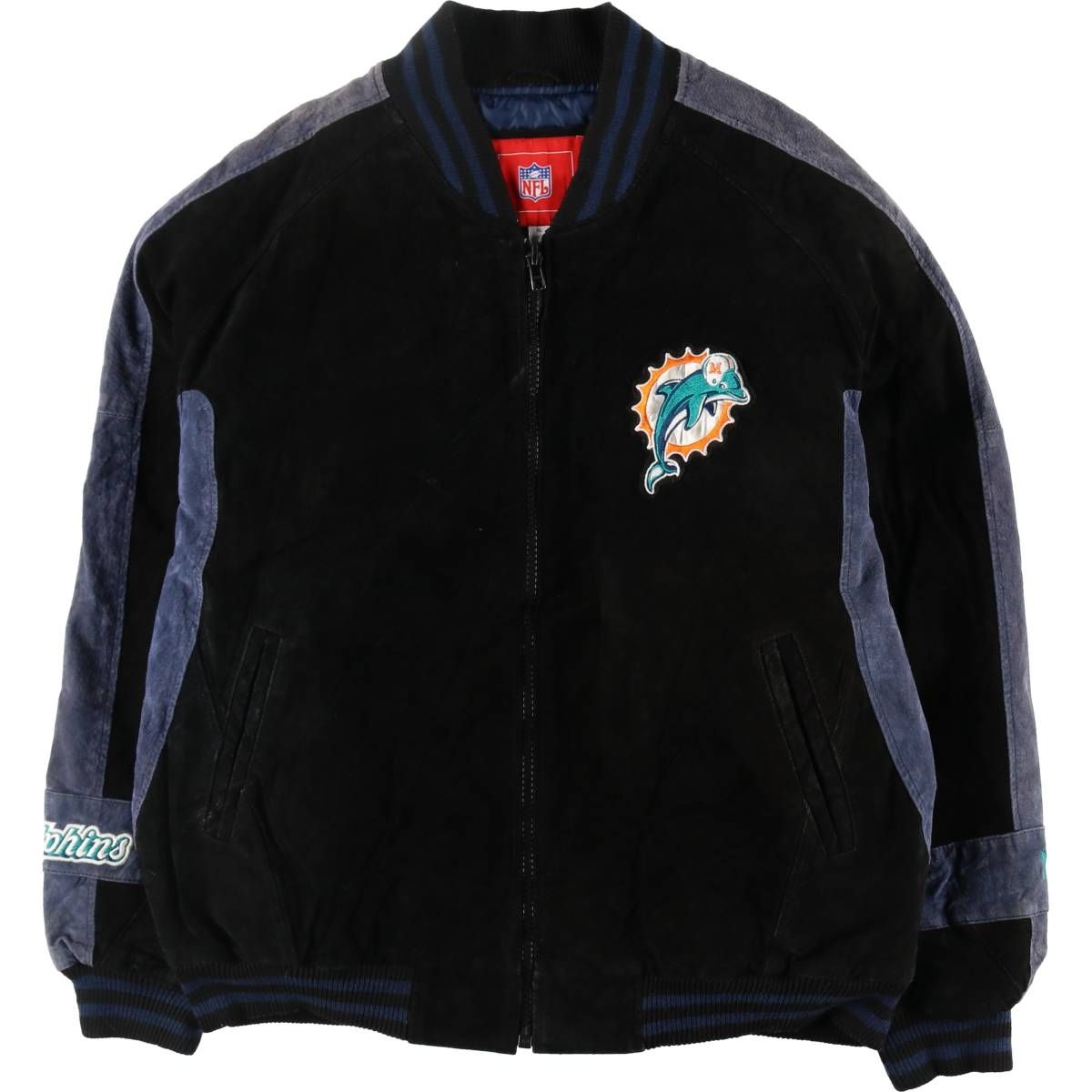 古着 NFL MIAMI DOLPHINS マイアミドルフィンズ 中綿入り