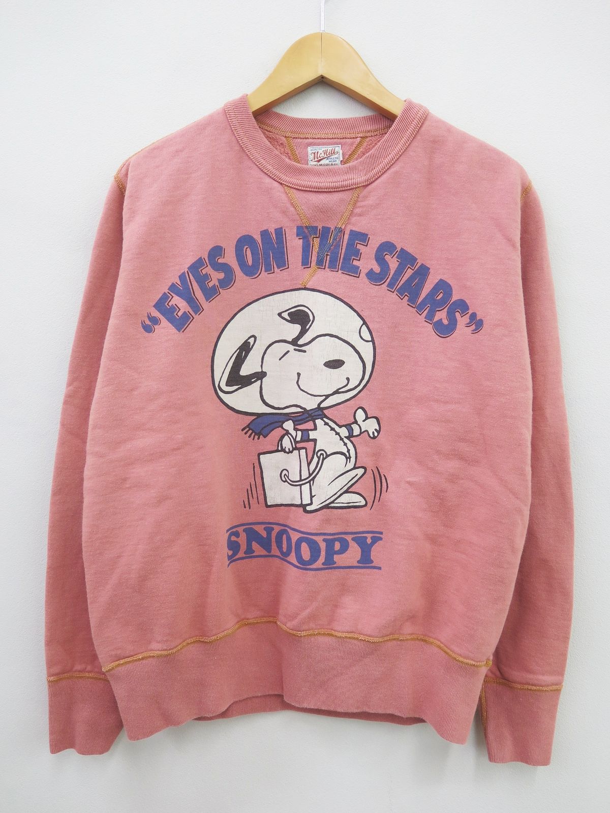 TOYS McCOY トイズマッコイ TMC2456 SWEAT SHIRT SNOOPY EYES ON THE STARS スウェット 40