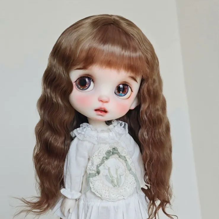 ブライス ウィッグ モヘアウィッグ 海外作家 シンプルウェーブ 7番