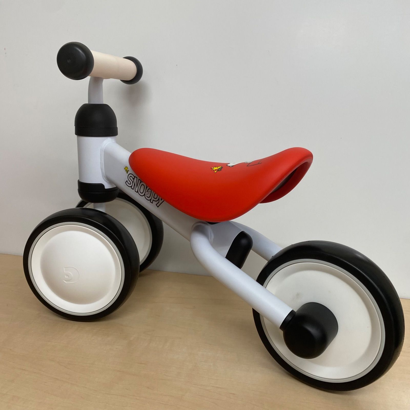 折りたたみ式ホワイト三輪車 D-bike dax スヌーピー 自転車 D-bike dax