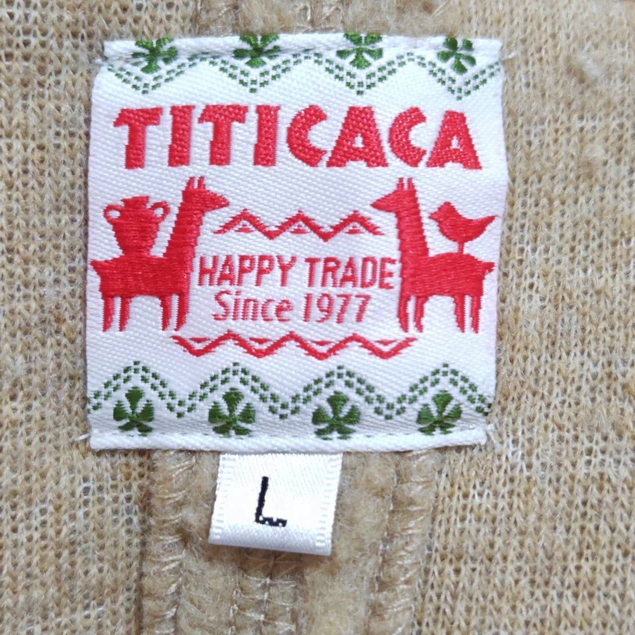 秋冬マストアイテム◎ TITICACA チチカカ ボア フリースベスト パーカー フード アウター ネイティブ柄 民族 アジアン エスニック アウトドア キャンプ 野外フェス グランピング ベージュ レディース L M36302ji SIROKUMA-CORPORATION_COM