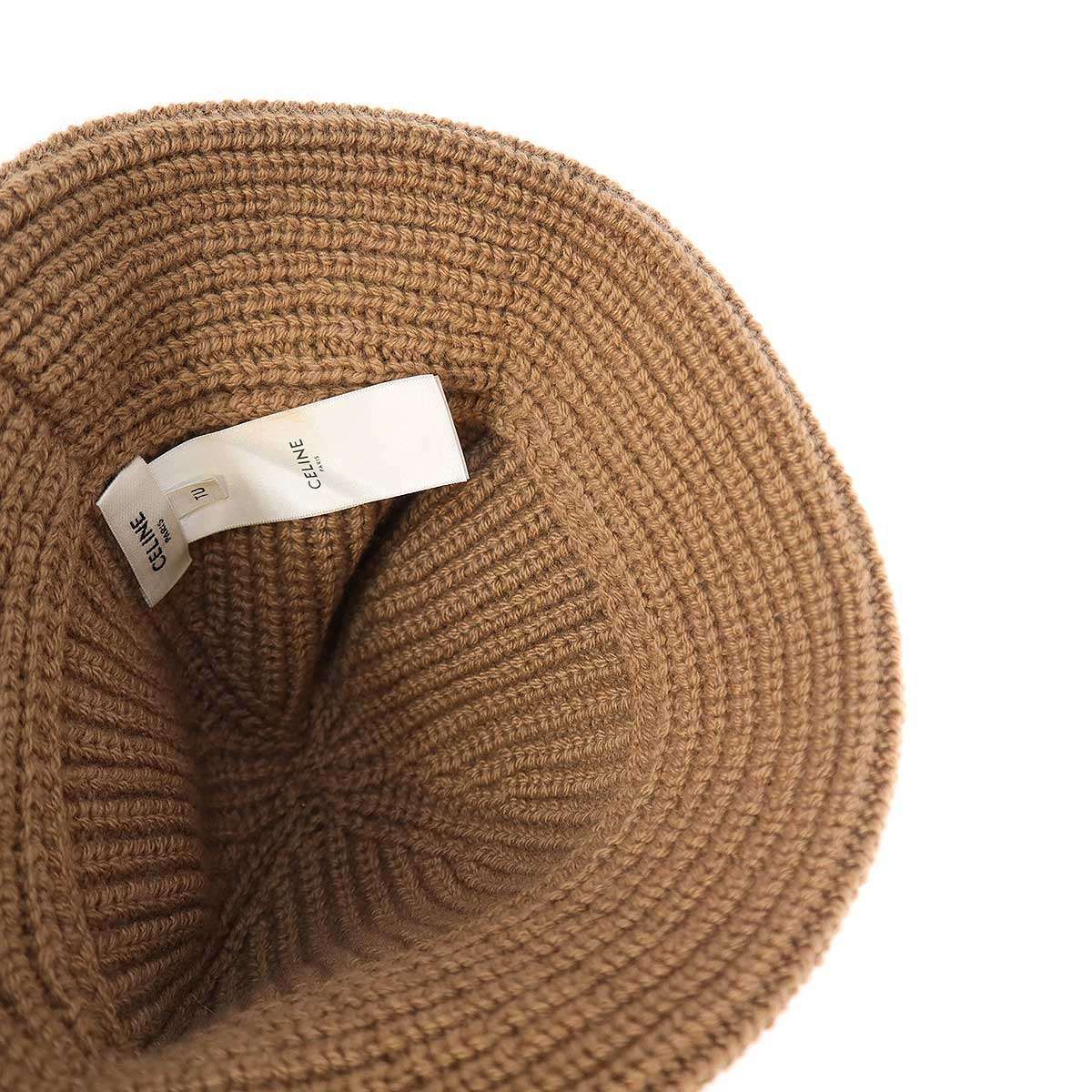 CELINE セリーヌ Triomphe Cashmere Bucket Hat トリオンフ