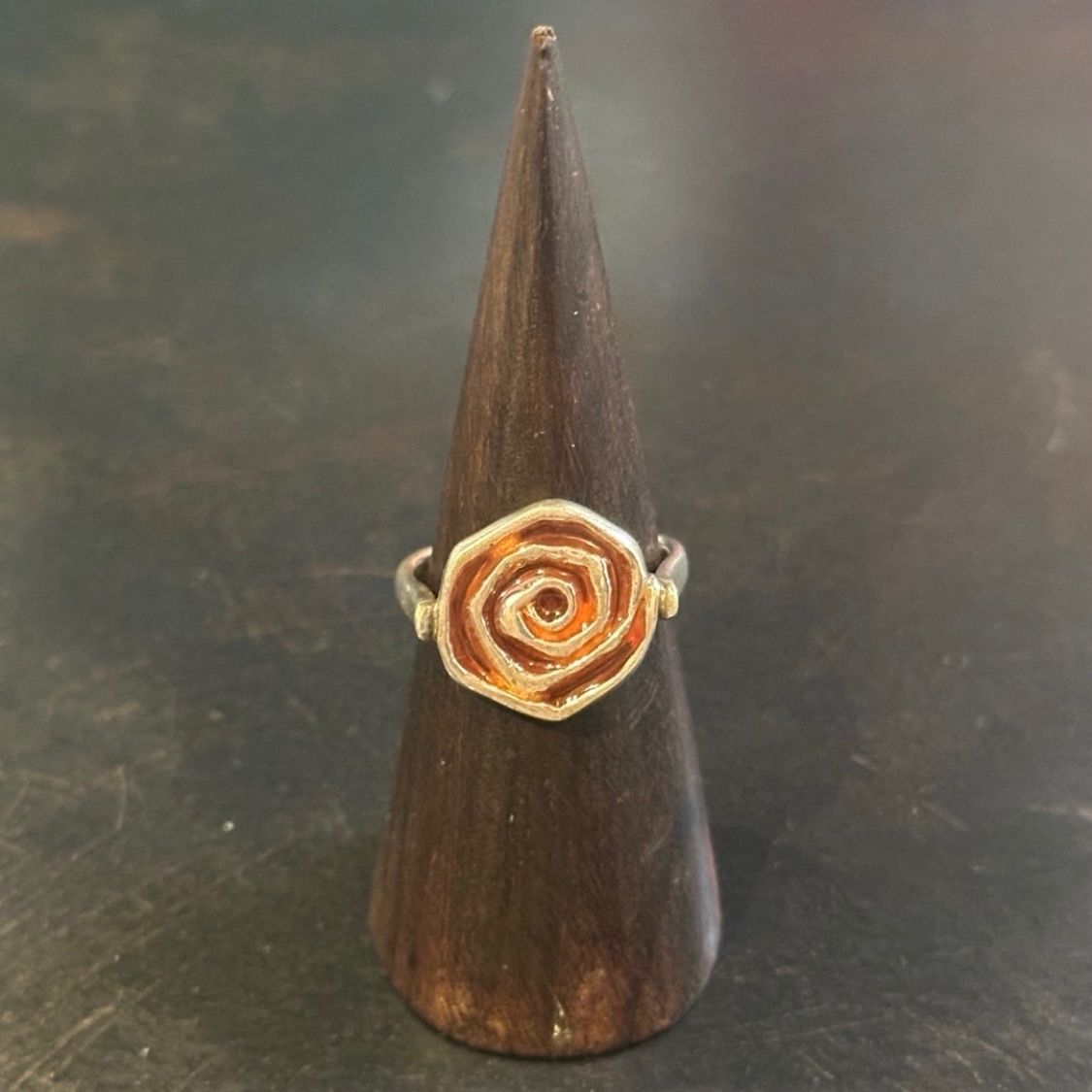 SILVER925 ROSE DESIGN RING/シルバー/リング