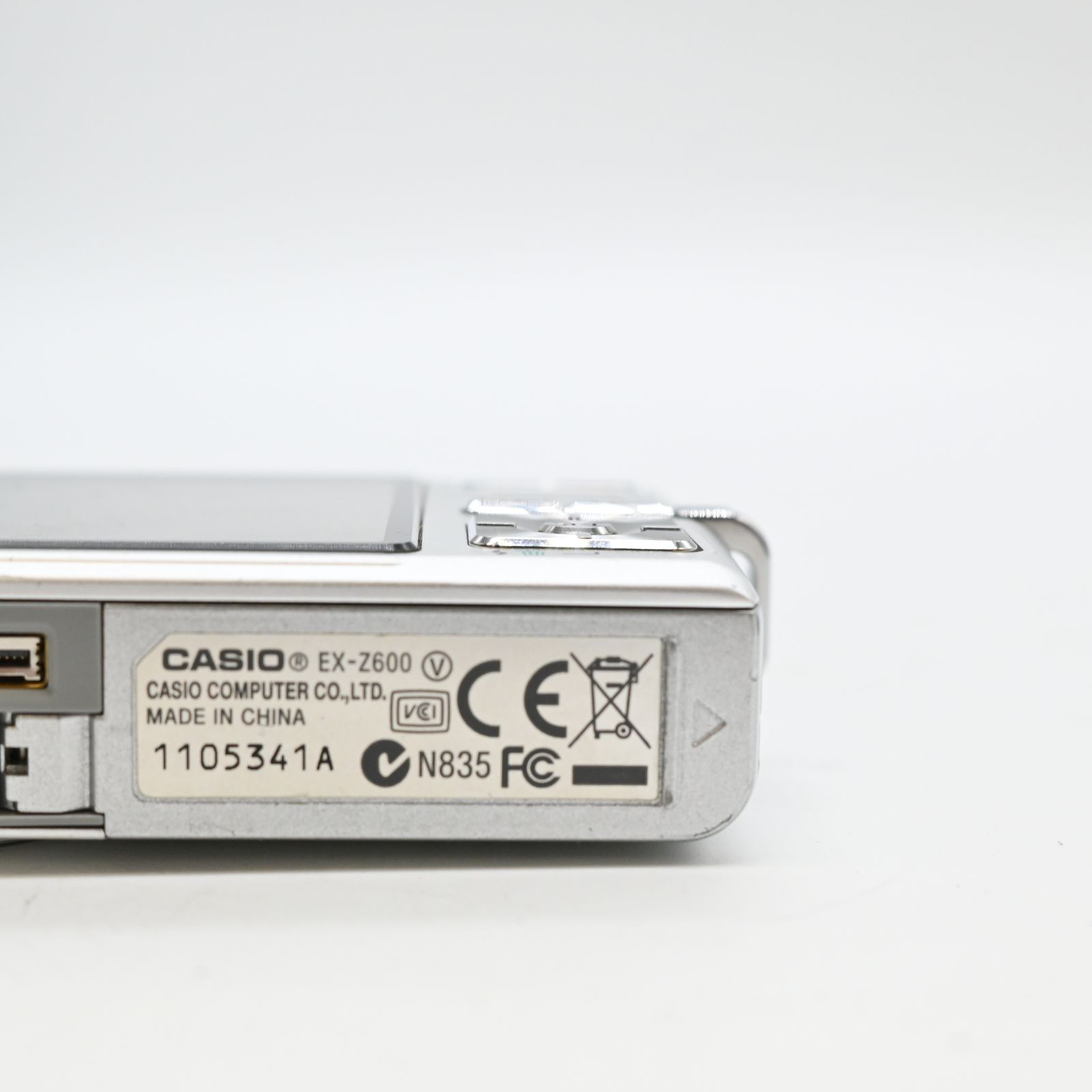 動作品 CASIO EXILIM EX-Z600 EXILIM EX-Z600 CASIO EX-Z600動作OK