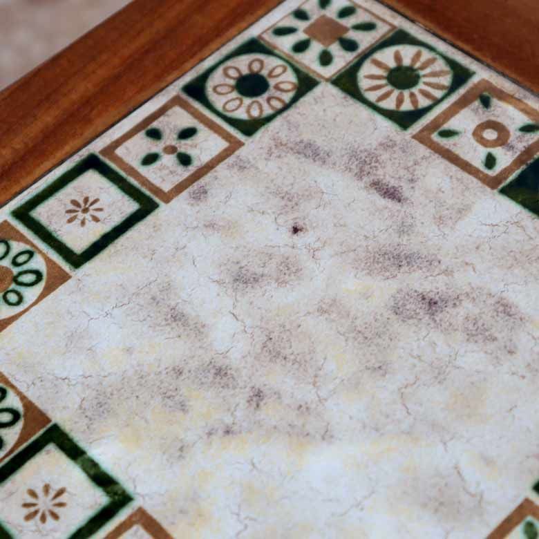 タイルトップテーブル ヴィンテージ イギリス 長方形 ミッド