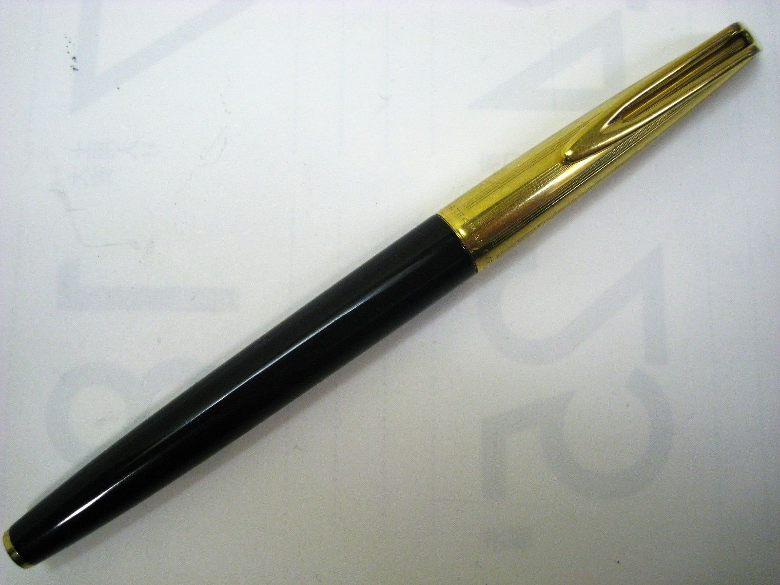 0106 オーバーホール済み 万年筆 PLATINUMプラチナ 18k WG #0106