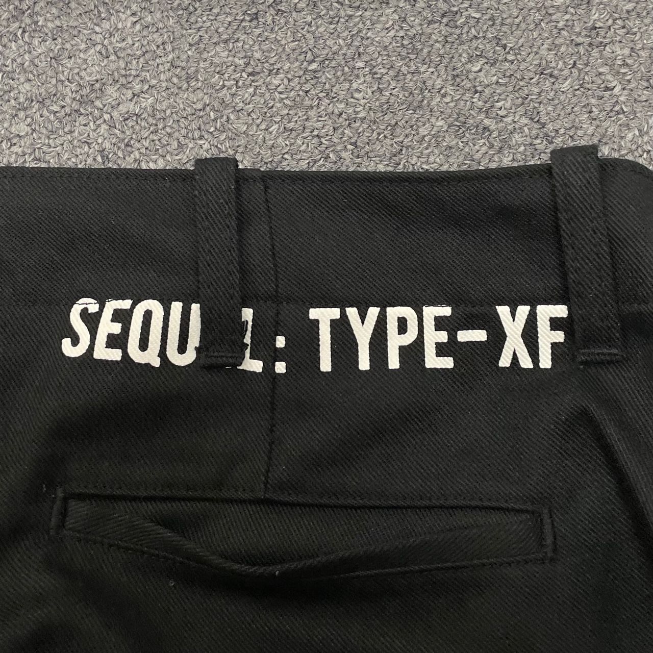 SEQUEL 23SS CHINO PANTS TYPE-XF チノ パンツ トラウザー シークエル SQ-23SS-PT-01 ブラック L -  メルカリ