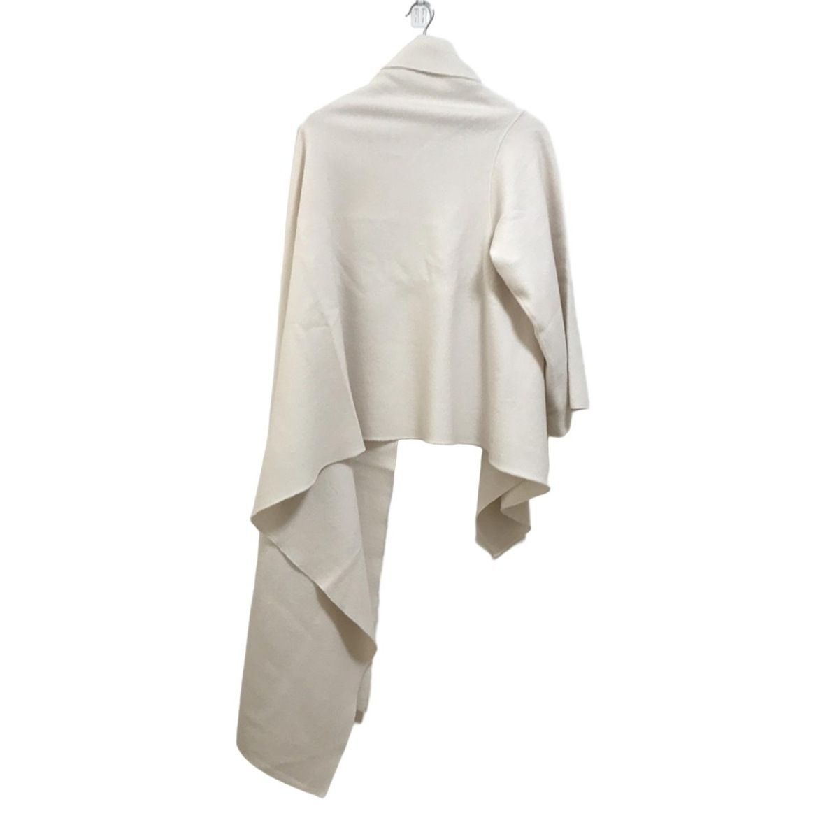 PLAIN PEOPLE プレインピープル ストール ショール - アイボリー 片袖ストール ウール